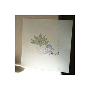 ORIGINAL ART | Still Life With Life Original Drawing No. 002